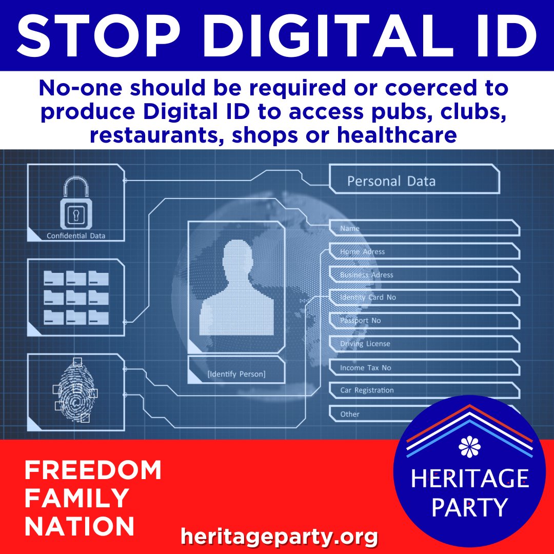 davidkurten's tweet photo. Digital ID will not happen in the UK.
The people are too strong and the cabal will be defeated. https://t.co/BNRh05pdhk