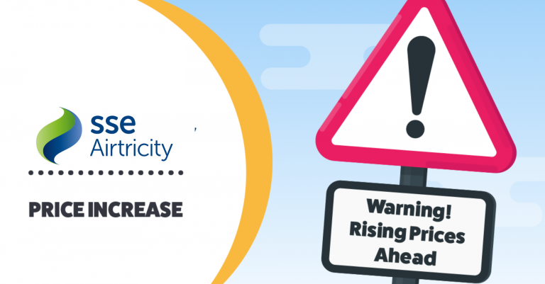 SSE Airtricity price rises announced for NI and ROI

NI: +4% from 1st  Nov (lnkd.in/eqxdRDYa) and ROI: +9.5% from 21st Oct (lnkd.in/eUq4RtTT)

With more rises across the market, now’s the time to check if you’re on the best deal.

#EnergyPrices #SwitchAndSave