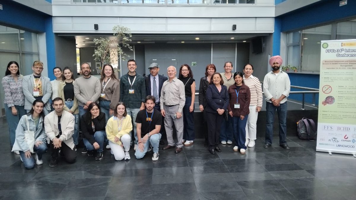 Terminando la FFC’s 34th International Conference on Functional Foods. Nuevos contactos que traerán nuevas oportunidades para el ⁦<a href="/ICTAUNAL/">ICTA - UNAL</a>⁩ ⁦<a href="/DIEB_UNAL/">Investigación y Extensión Bogotá - UNAL</a>⁩ ⁦<a href="/UNALOficial/">Universidad Nacional de Colombia</a>⁩ ⁦<a href="/Regalias_gov/">Regalias_gov</a>⁩