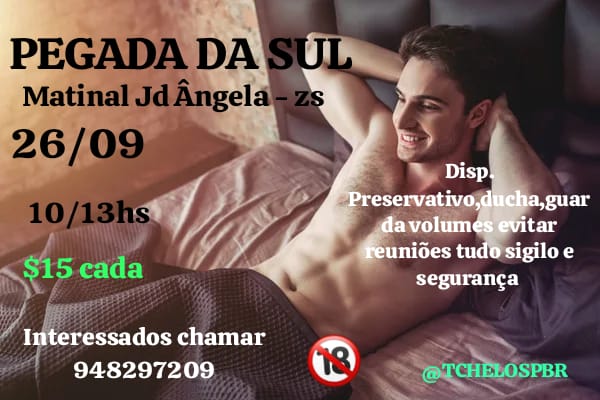 Sextou na Pegada da Sul 🔥
#pegadadasul #pegadademachos
#surubazs #pegadatchelo #orgygay
#amsteuegay  #pwgadadoslekes