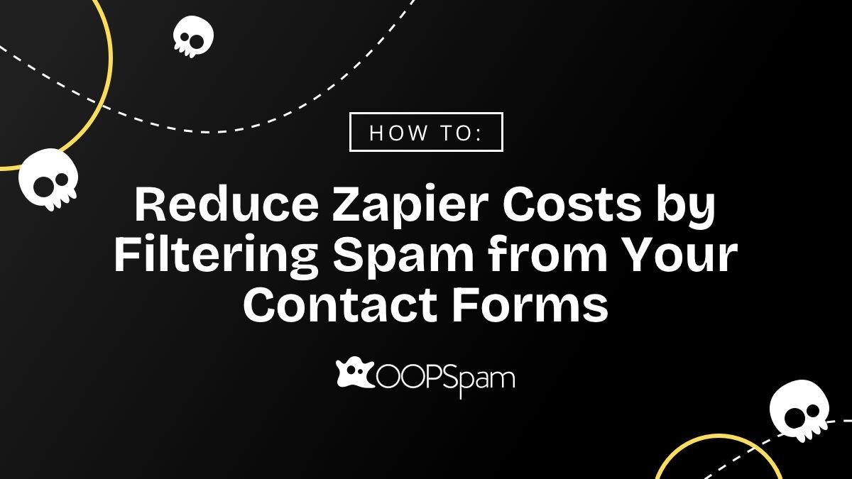 oopspamapi's tweet image. Spam = wasted Zapier tasks = wasted money.
Use OOPSpam to filter form submissions before they trigger any zaps.
🛑 Block spam at the source
💰 Cut costs without breaking your workflows
📊 Get cleaner data, better results
🔗 Full guide inside: oopspam.com/blog/how-to-re…