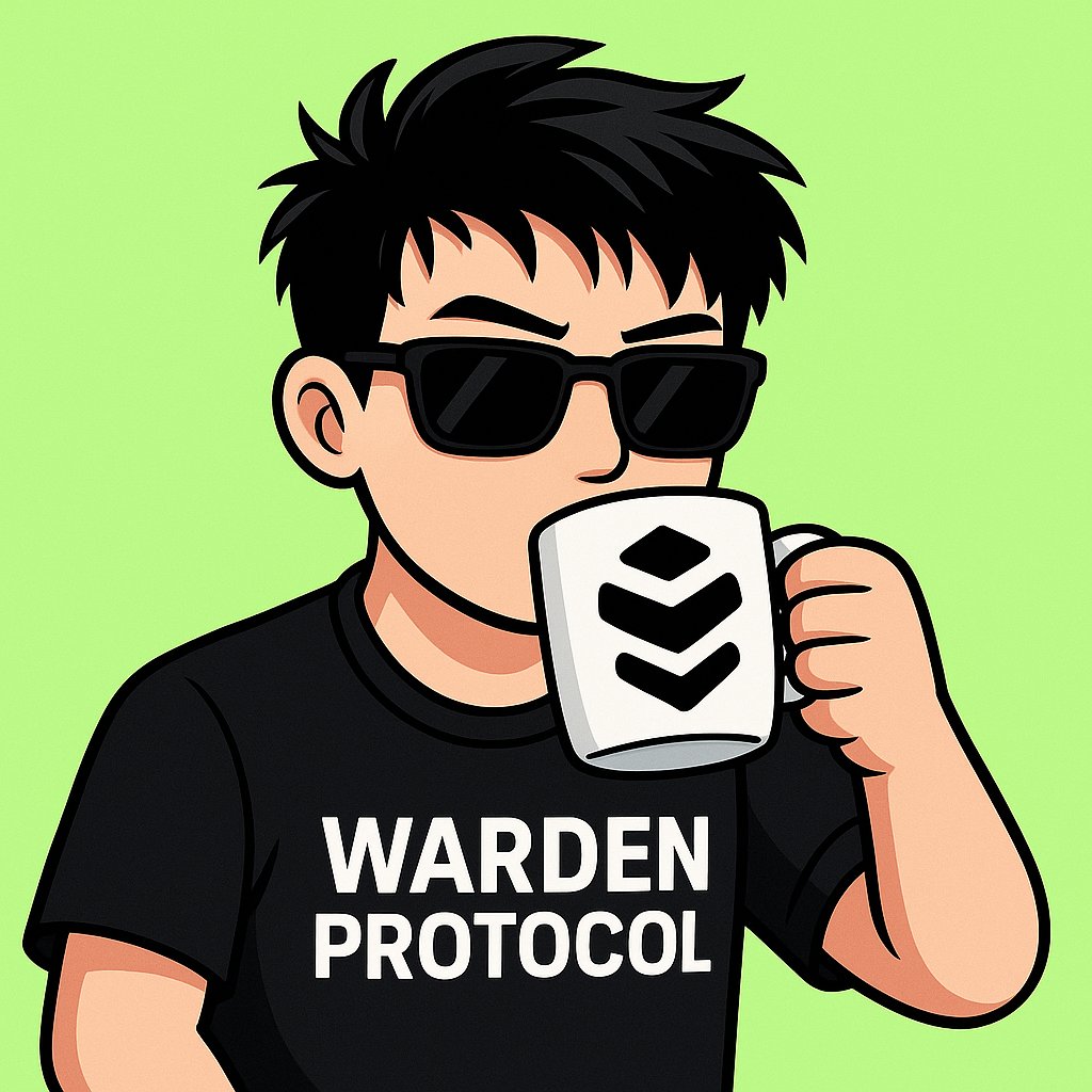 DontDiisturb's tweet image. DeFi without protection is just gambling. 🎲
@wardenprotocol changes that programmable security, automated governance, and peace of mind across chains.

Your assets deserve more than luck.
They deserve Warden.

#DeFi #WardenProtocol