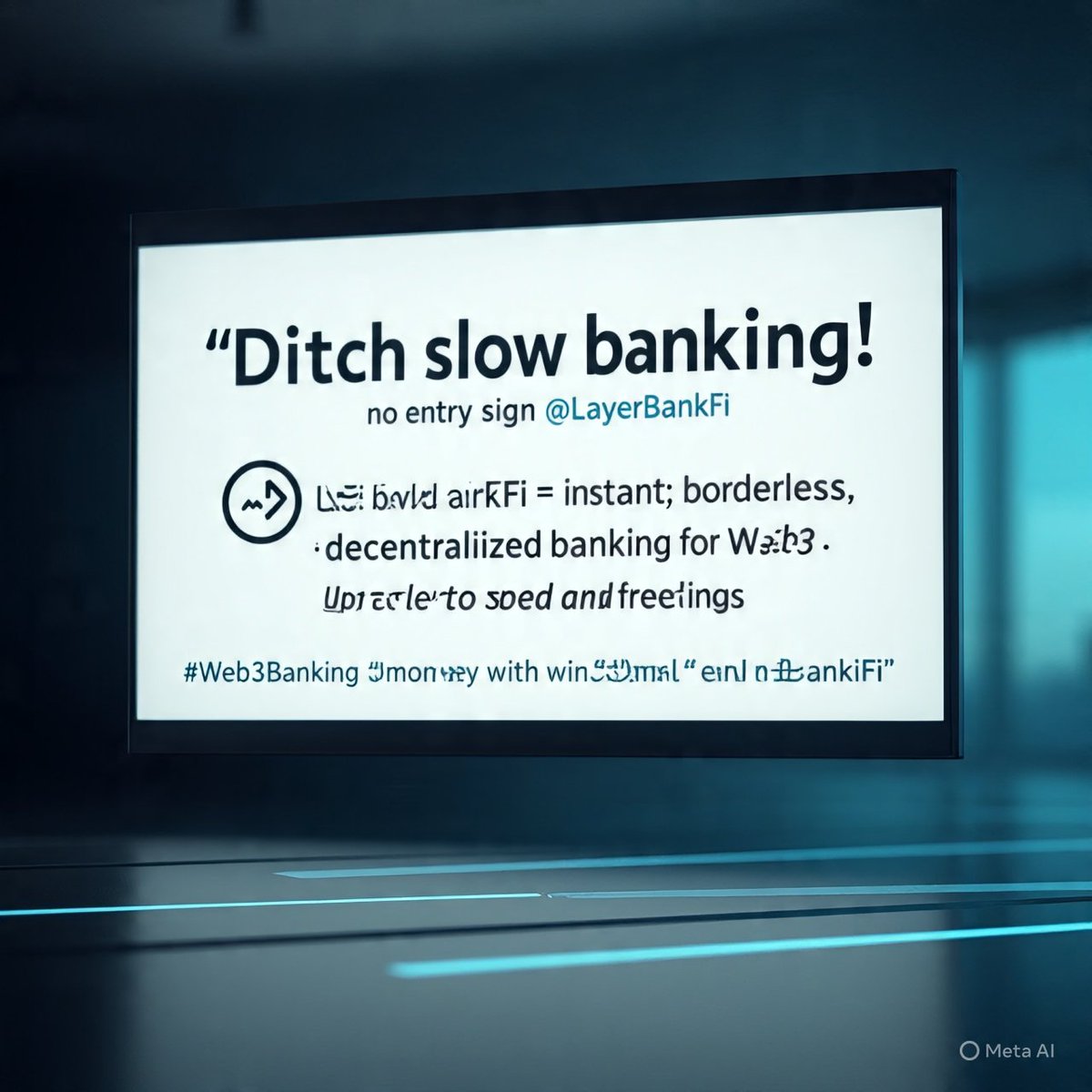 febisolabright's tweet image. Ditch slow banking! 🚫 @LayerBankFi is an instant, borderless and decentralized banking for Web3. Upgrade to speed and freedom now!  #Web3Banking #LayerBankFi