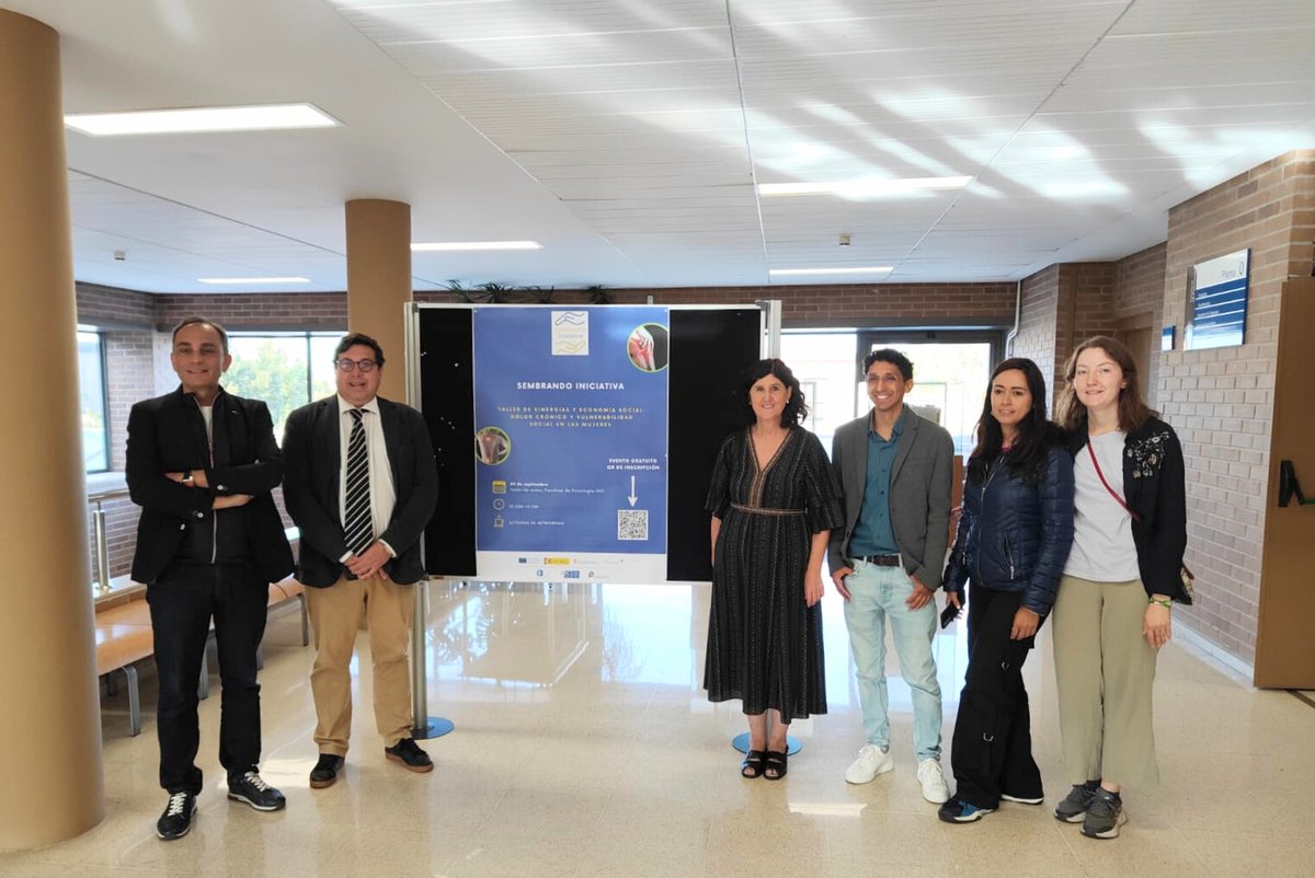 EuPainless's tweet photo. 🟣 The "Workshop on Synergies and Social Economy: Chronic Pain and Social Vulnerability in Women" was held at the USC.

Organised by @FinnovaEU in collaboration with our team, the event gave visibility to the needs of patients and provided tools for social economy https://t.co/DNAwwoT3Ic