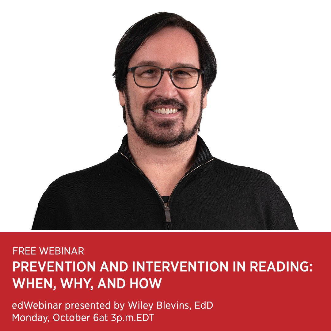 SadlierSchool's tweet image. Explore how prevention and smart intervention can accelerate student reading performance hubs.ly/Q03KQFsY0 

@edwebnet #educationwebinar #freewebinar #scienceofreading #teachers #EdWeb#reading #readingintervention #phonics