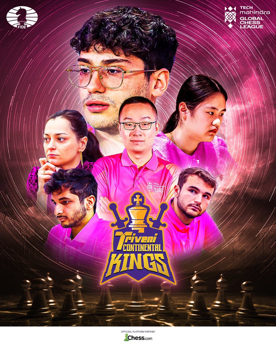 Tech Mahindra Global Chess League tweet media