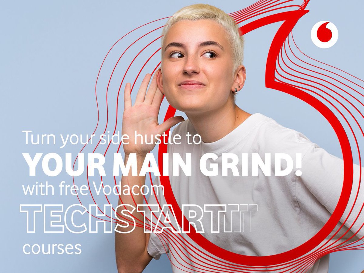 leboclive's tweet image. Weekend vibes can become full-time wins. 😮‍💨🤌🏽 Skill up with FREE #VodacomTechStart courses and turn your side hustle into your main: bit.ly/3V0UO0U #LightYourNextStep #SpeakItLightItLiveIt #AD