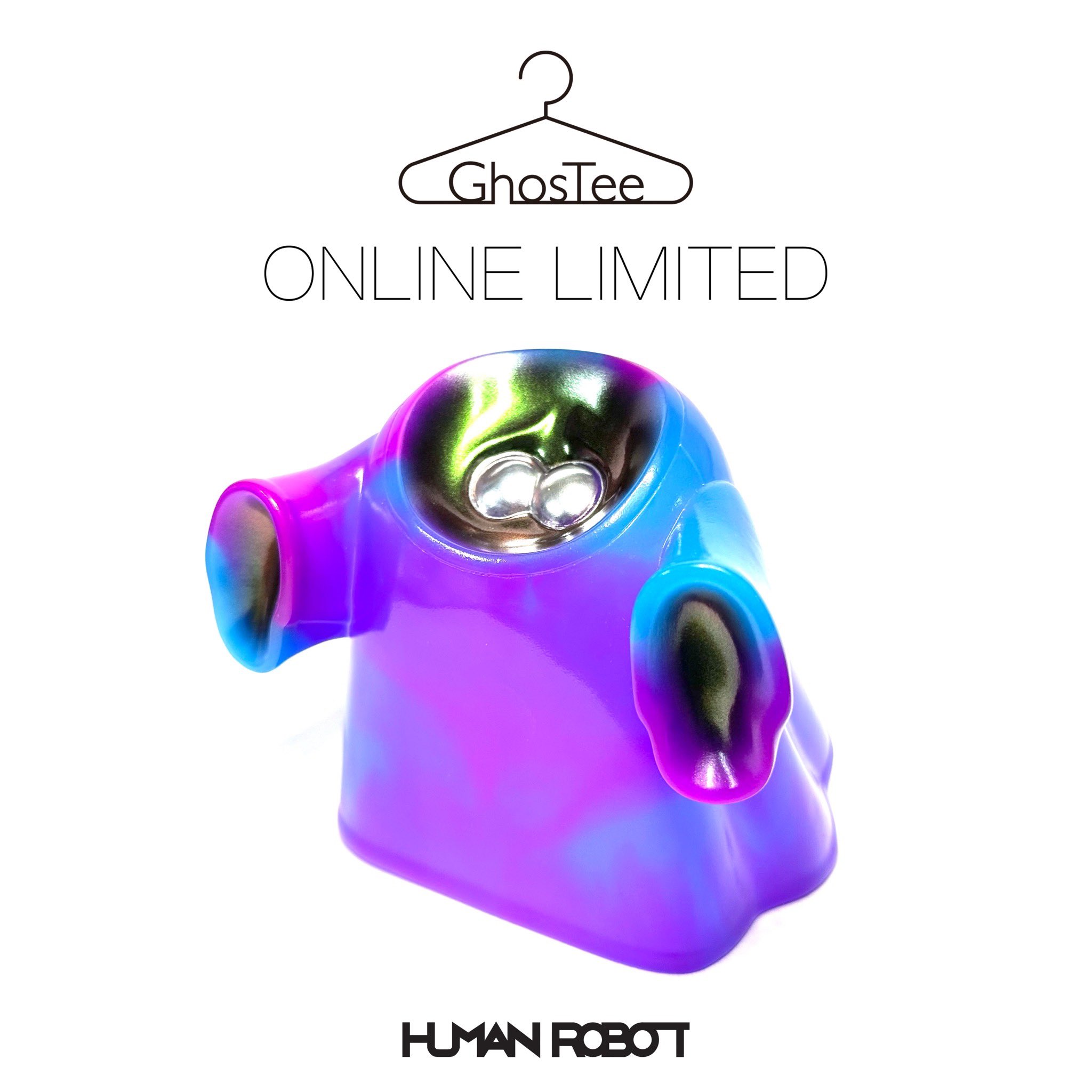 Humanrobot ゴースティー かっこわらい雑貨店 コラボ sicariocartel 別注ゴースティー 3/8(金)21:00〜販売開始です