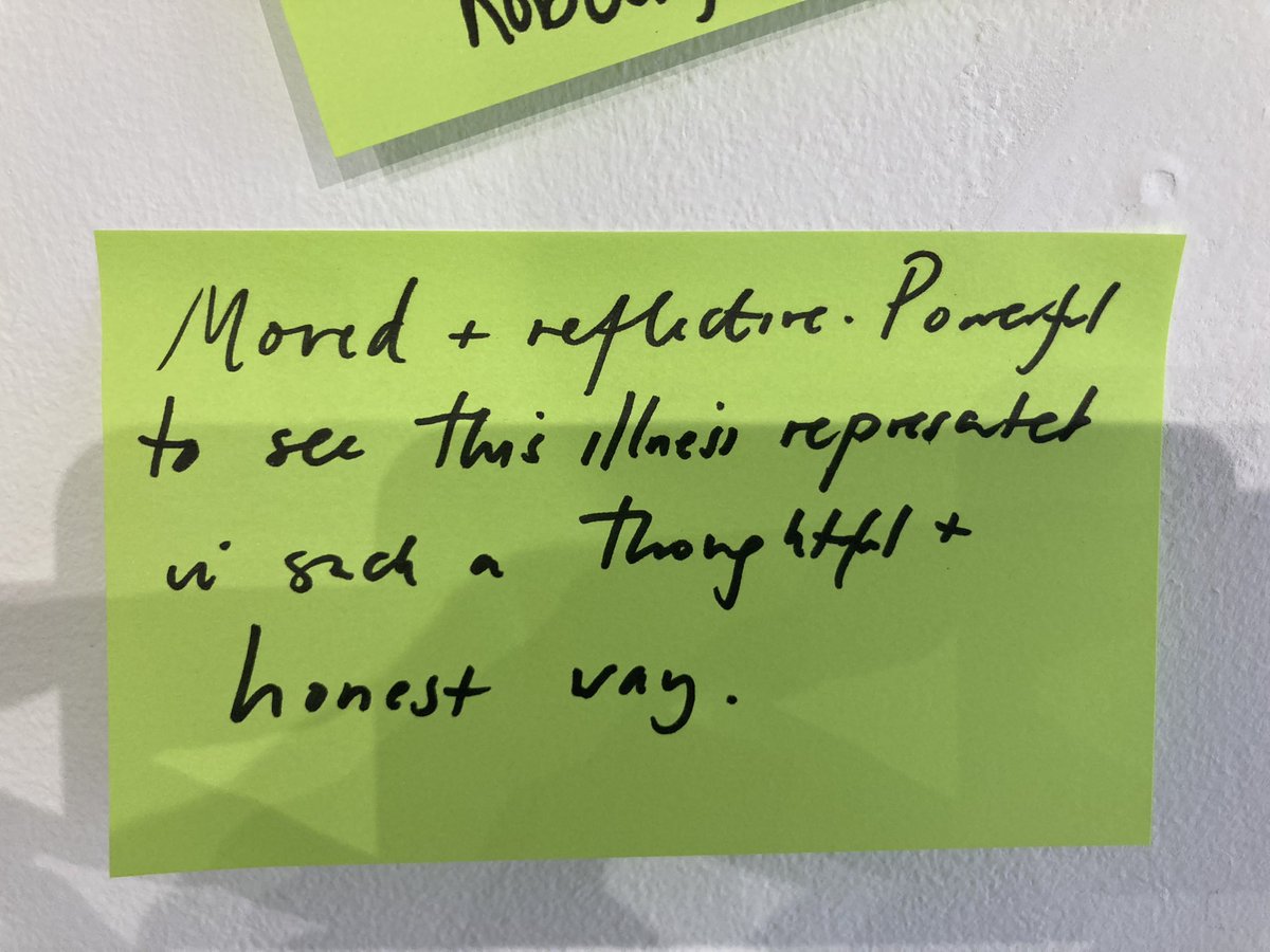 magnetoJJ's tweet image. We’ve been asking people how the exhibition makes them feel …. #mecfs #pwme