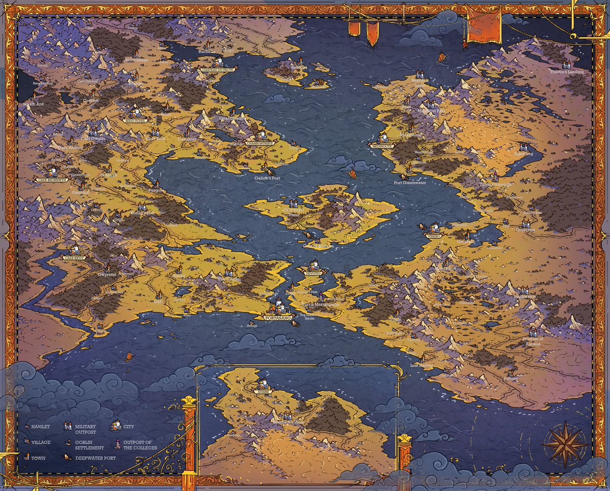 And it's here, Bloodvale map! 

Created for the SAGE project (Saga Advanced Gaming Engine).