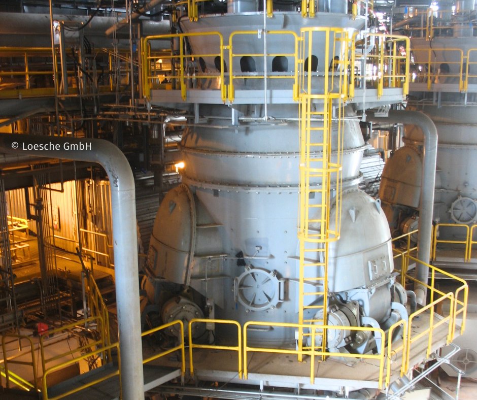 LoescheGroup's tweet image. Each ton of cement has two sides of the story: One is strength, infrastructure, progress. The other is carbon.
Vertical roller mills are just the beginning of how those two stories become one.
bit.ly/42dm403
#cementindustry #carbonreduction #processdesign