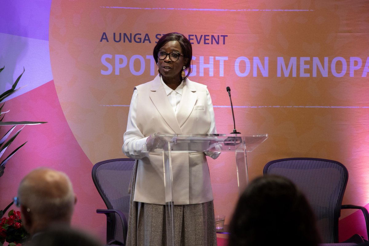 By 2030, more than one billion women will be postmenopausal.

At #UNGA80, <a href="/UNFPA/">UNFPA</a> and partners cast a spotlight on this neglected issue.

When women’s health is prioritized, businesses grow, communities prosper, and societies move forward.