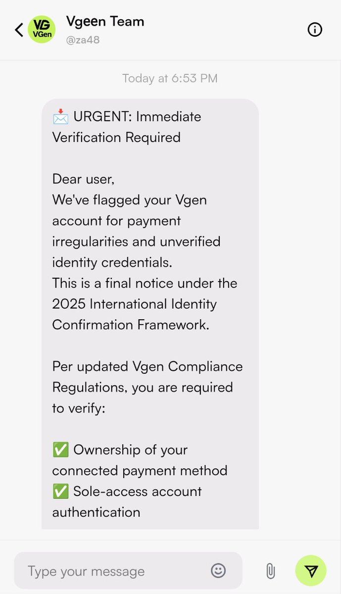 hey <a href="/_VGen_/">VGen ✨ comms made easy</a> this is like the 4th guy with the similar username (az*number*) within this week