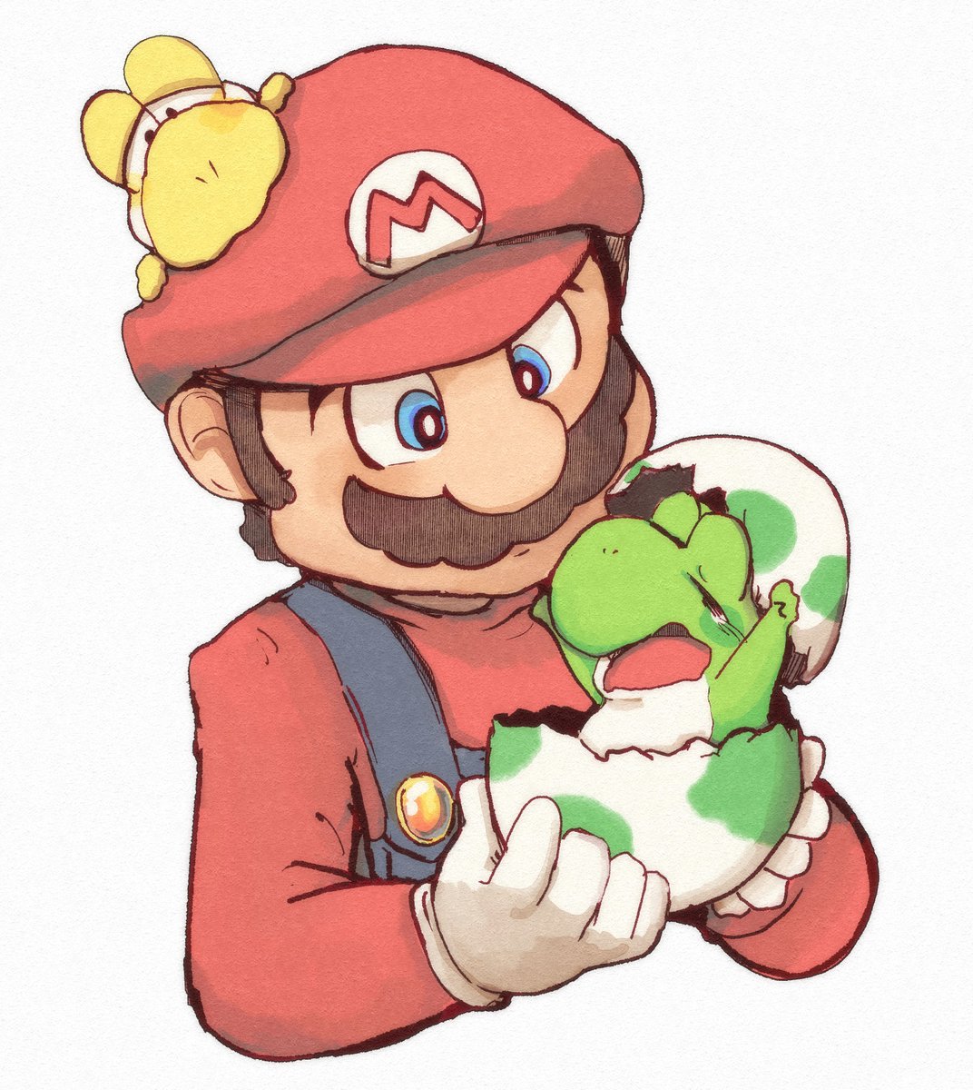 Katamichi2000's tweet image. #mario #マリオ #yoshi #ヨッシー

🔴🦖🥚🟡