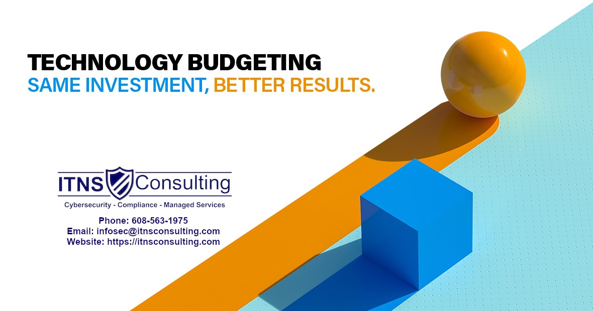itnsconsulting1's tweet image. 🔵 Same investment, better results!
With Technology Budgeting, a smart plan helps you:
✔️ Maximize efficiency
💡 Prioritize upgrades
🚀 Achieve stronger results
Make every dollar work harder for your business.
💬 Schedule a consultation: itnsconsulting.com/contact/