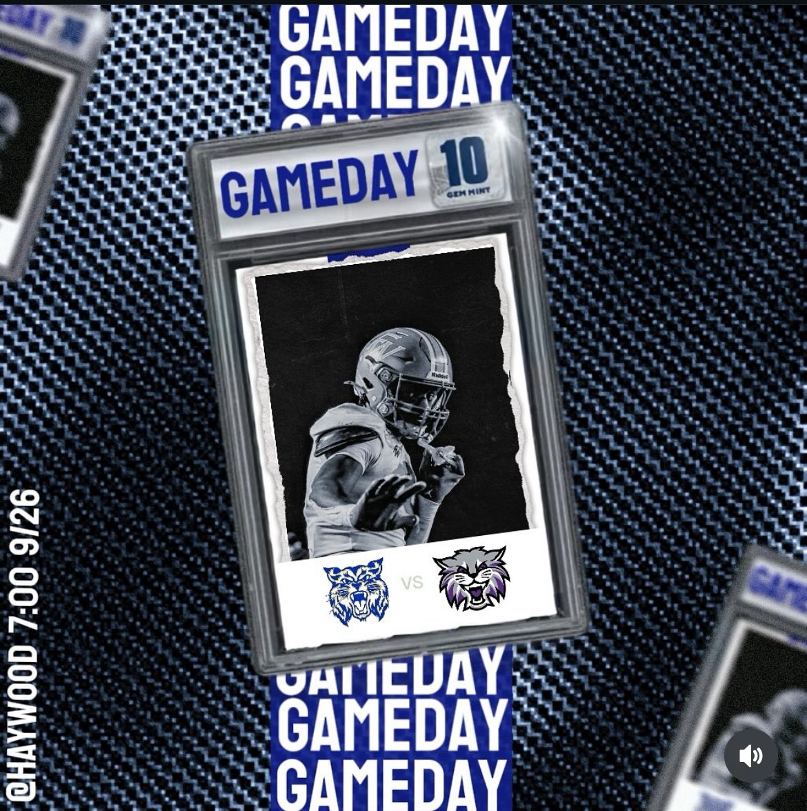 Gameday !! Wildcats on the road tonight @ Haywood .  Come out to support your Wilcats tonight .  Game start time 7pm #WinTheDay #EARNiT