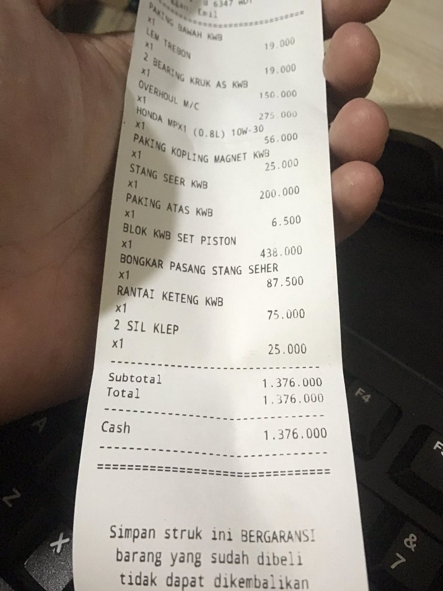 Service motor jelek teranjing dalam hidupku #ayorajingantioli