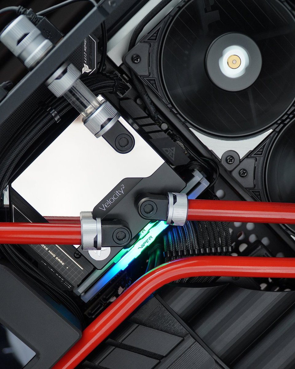 CableMod's tweet image. Who said our sleeved cables don&apos;t fit in tight spaces? 😎

By @neSSaSSPCmods