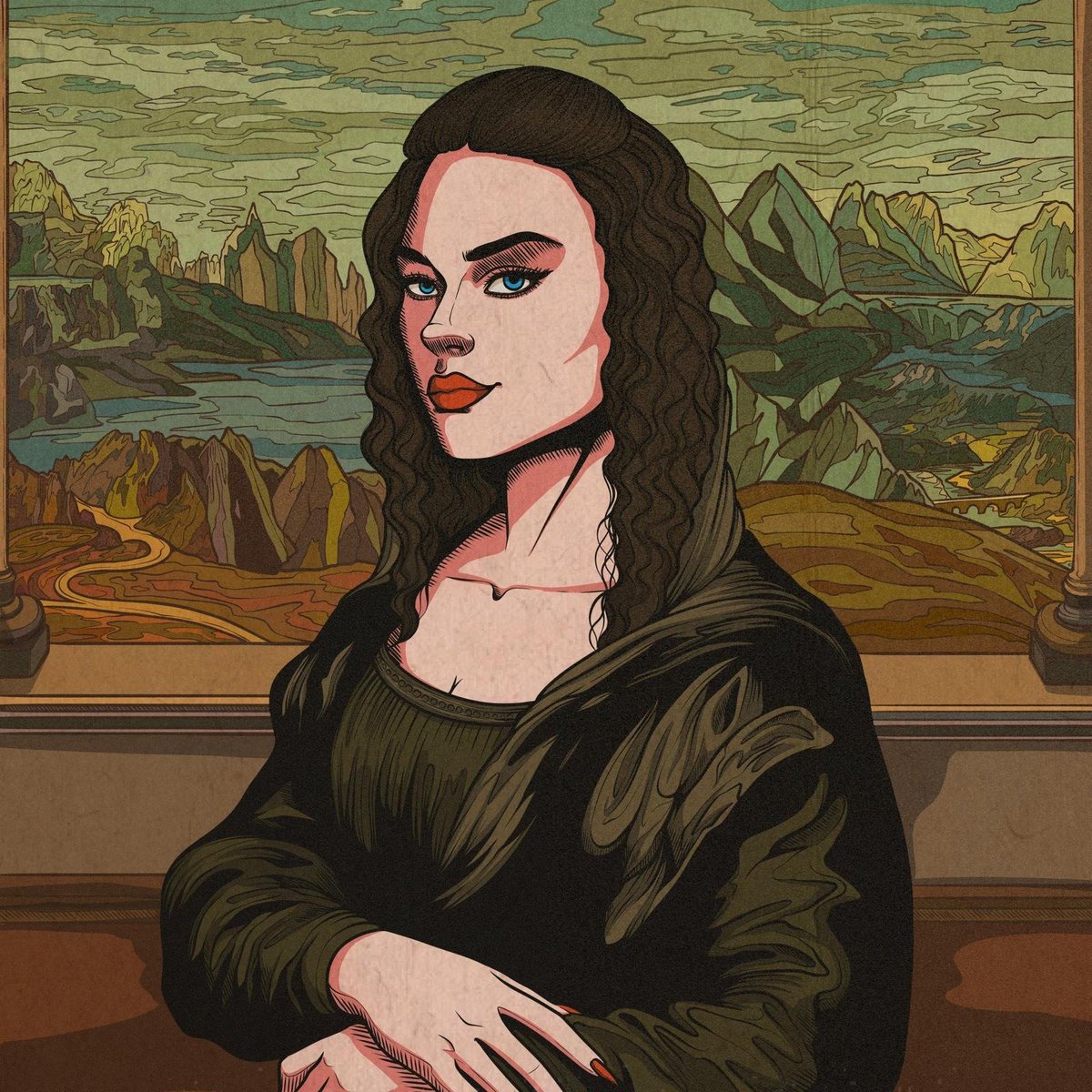 They called her MonaLisa.

We call her ChadLisa.