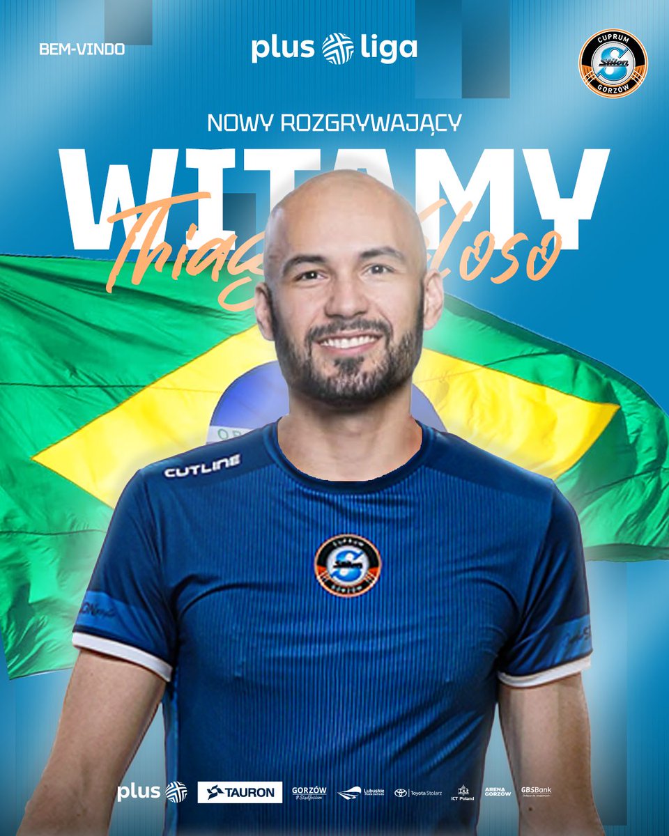 🔥 Czas na nowe rozdanie!

👤 Thiago Veloso dołącza do Cuprum Stilonu Gorzów jako nasz nowy rozgrywający!

🔗 stilongorzow.com/aktualnosci/of…