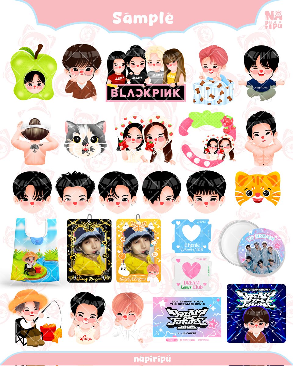 🎀 Open Commission 🎀

Hai! Aku lg buka commis chibi &amp; non realis nih, bisa untuk komersil/personal use buat bikin
 ✨ Freebies
✨ Keychain
✨ Animal
✨ Carabiner
✨ Cahol
✨ Shopping bag
✨ Photo frame
✨ Desain lainnya

Bantu RT &amp; like kalau lewat di kalian ya, terima kasih🫶🏻