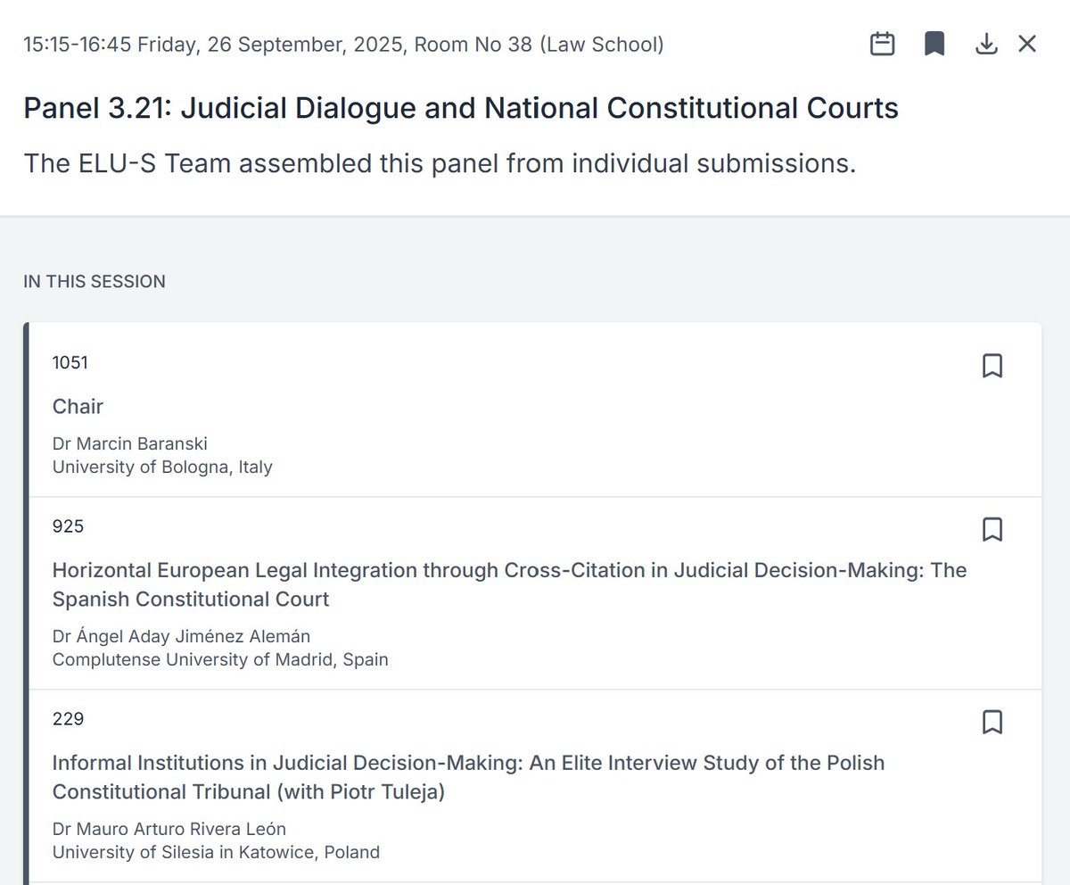 If you are in Prague, join us for the European Law Abound Conference. I will be participating in Panel 3.21: Judicial Dialogue and National Constitutional Courts at 15.15.

Come to this great discussion at <a href="/CharlesUniPRG/">Charles University</a>
