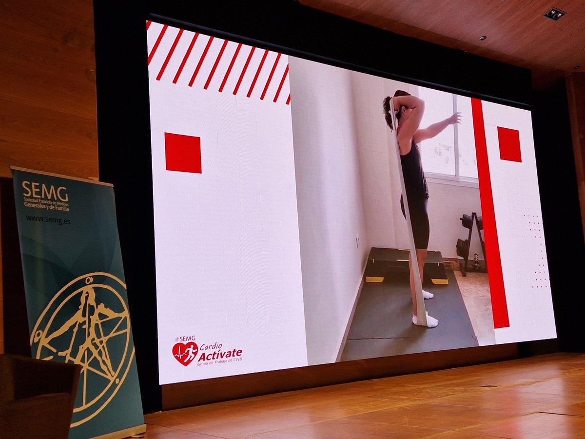 #SEMG ha presentado hoy en Toledo, dentro de su Jornada nacional 🫀 #UnidosEnLaSaludCardiorrenalmetabólica, su proyecto #CardioActívate semg.es/cardio-activat… 

🤸‍♂️Se trata de una nueva iniciativa del Grupo de Trabajo de #Cardiovascular y #Diabetes de #SEMG con materiales,