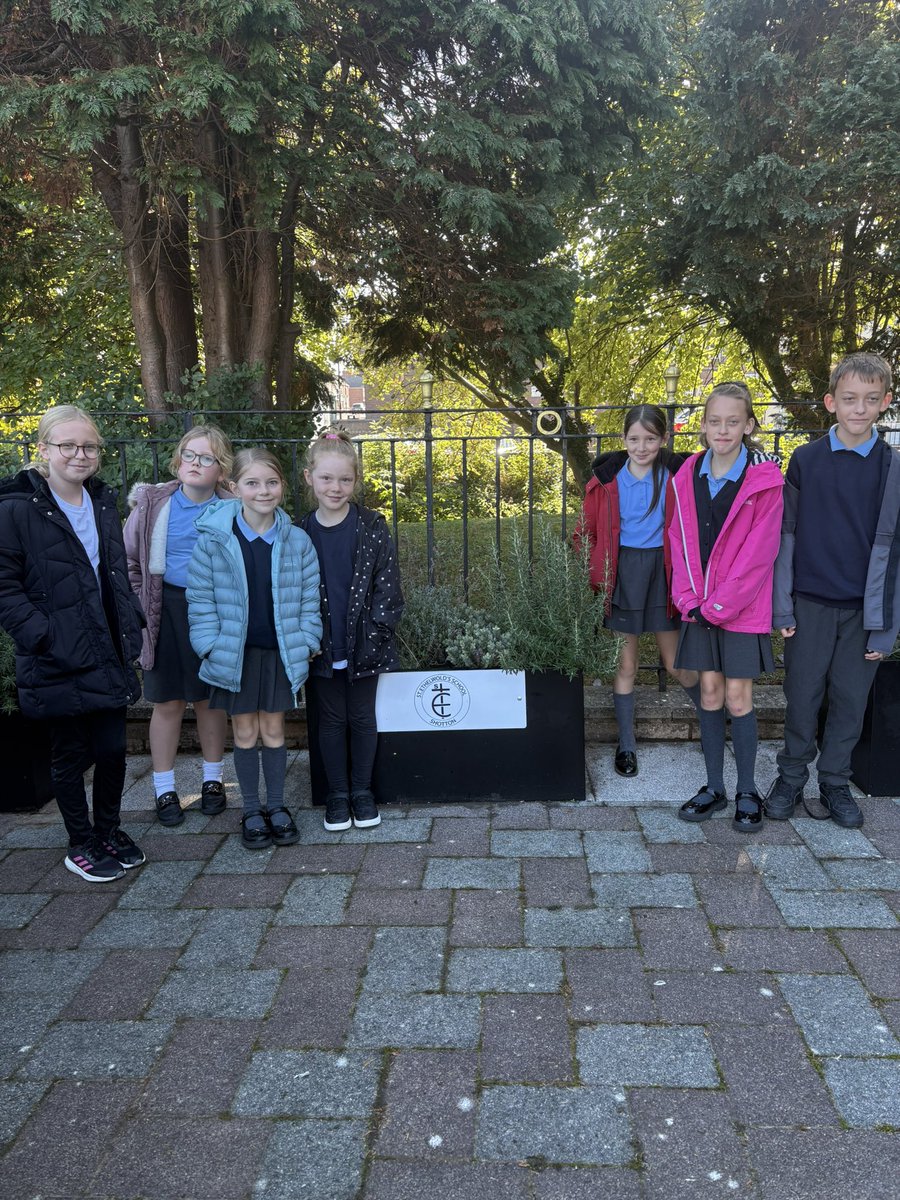 Today we honoured the fallen at the Connah’s Quay &amp; Shotton Interservices memorial service. It was a lovely morning coming together with other schools from the community and the pupils were excellent representatives of St Ethelwold’s.