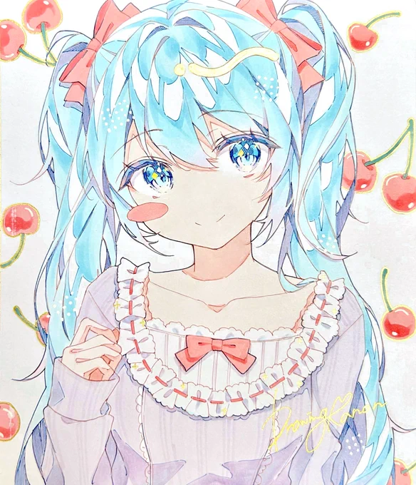 チェリーミクさん⊂( ᴖ ̫ᴖ)⊃