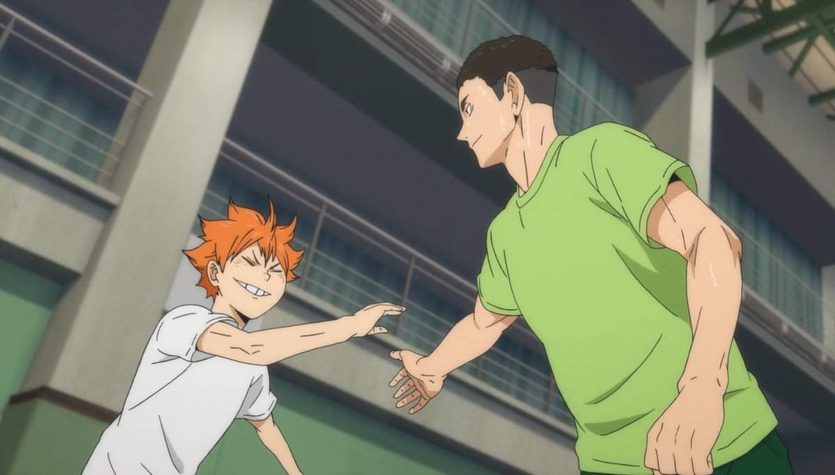 Casi lloro. Hinata es un solete y le amo