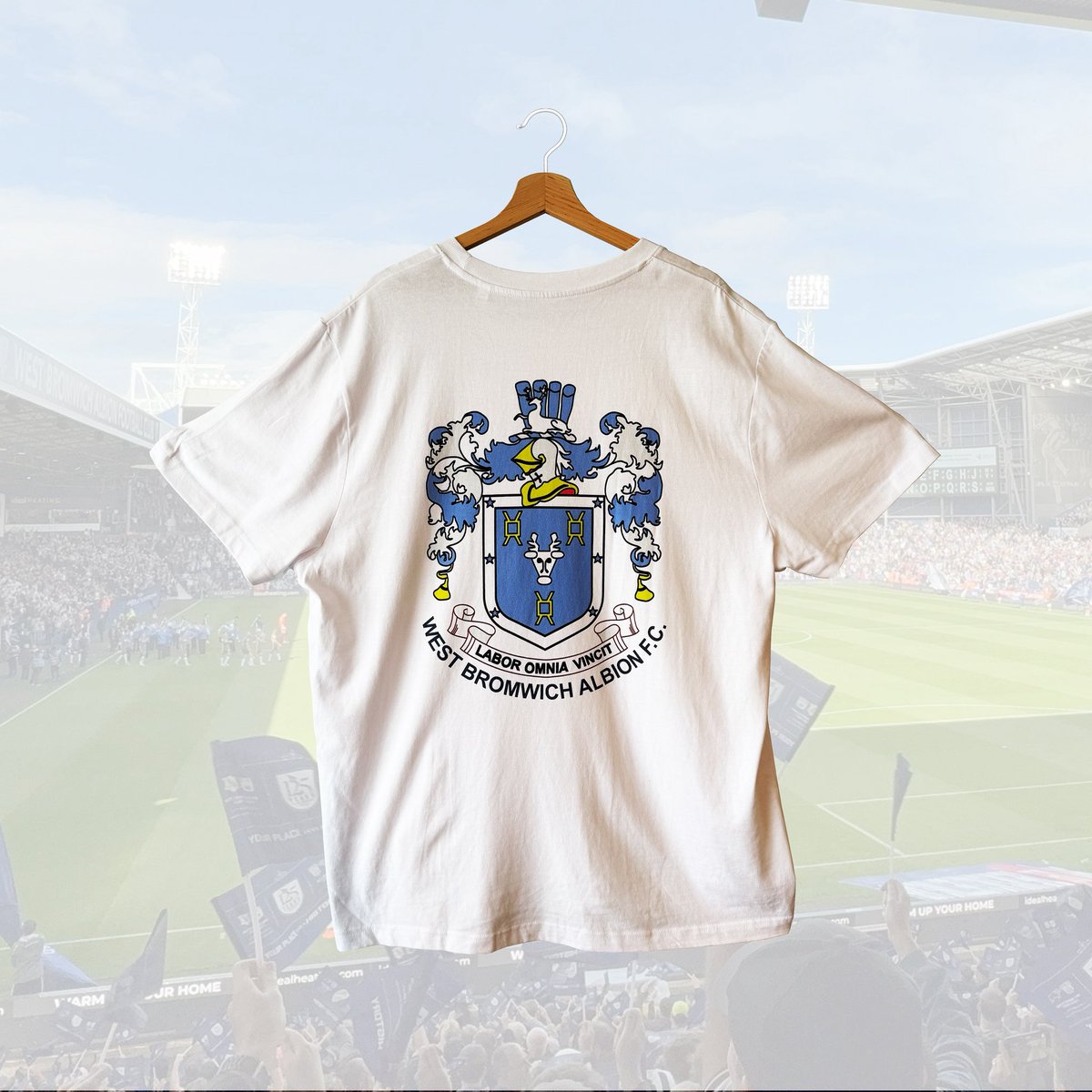 9️⃣0️⃣‘𝚂 𝙲𝚁𝙴𝚂𝚃 𝙾𝚅𝙴𝚁𝚂𝙸𝚉𝙴𝙳 𝚃𝙴𝙴 

albionapparel.shop/products/crest…

#WBA #COYB #ThisIsOURS
