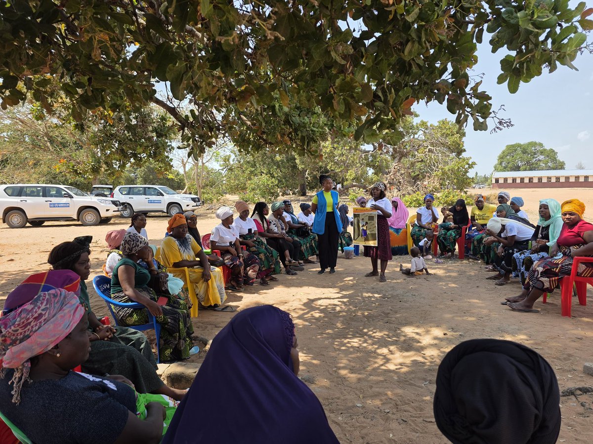 This week in Mozambique, I saw the scale of overlapping crises: 1.3M displaced by conflict &amp; extreme weather, with >2 security incidents daily in Cabo Delgado. Aid must go hand in hand with long-term resilience.