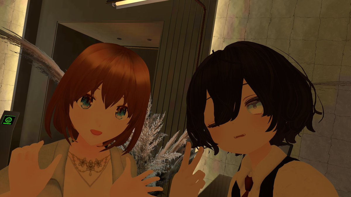 vr_startbell_i's tweet photo. カクテル2杯作ってもらったー🥂
前からいっしょに撮ってもらいたかった琴葉さんとツーショ!ひよっちゃって恥ずかしかったんだけど、うれしすぎた🙌
#Bar_apd https://t.co/1zOhfh2YsH