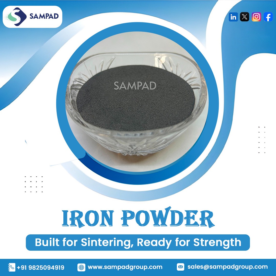 sampadgroup's tweet image. 💪 Strength in Every Particle! 💪
High-quality Iron Powder for sintering applications, engineered for durability. ⚙️✨

📞 +91 98250 94919
🌐 sampadgroup.com

#IronPowder #SinteringMaterials #IndustrialStrength #MetalPowders #EngineeringMaterials #PowderMetallurgy