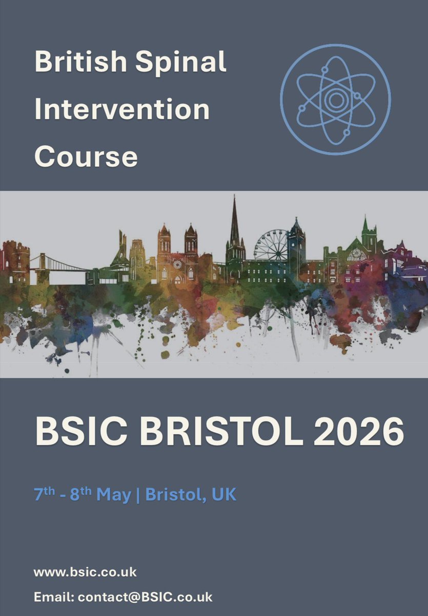 British Spinal Intervention Course (BSIC) (@britsic_x) on Twitter photo 