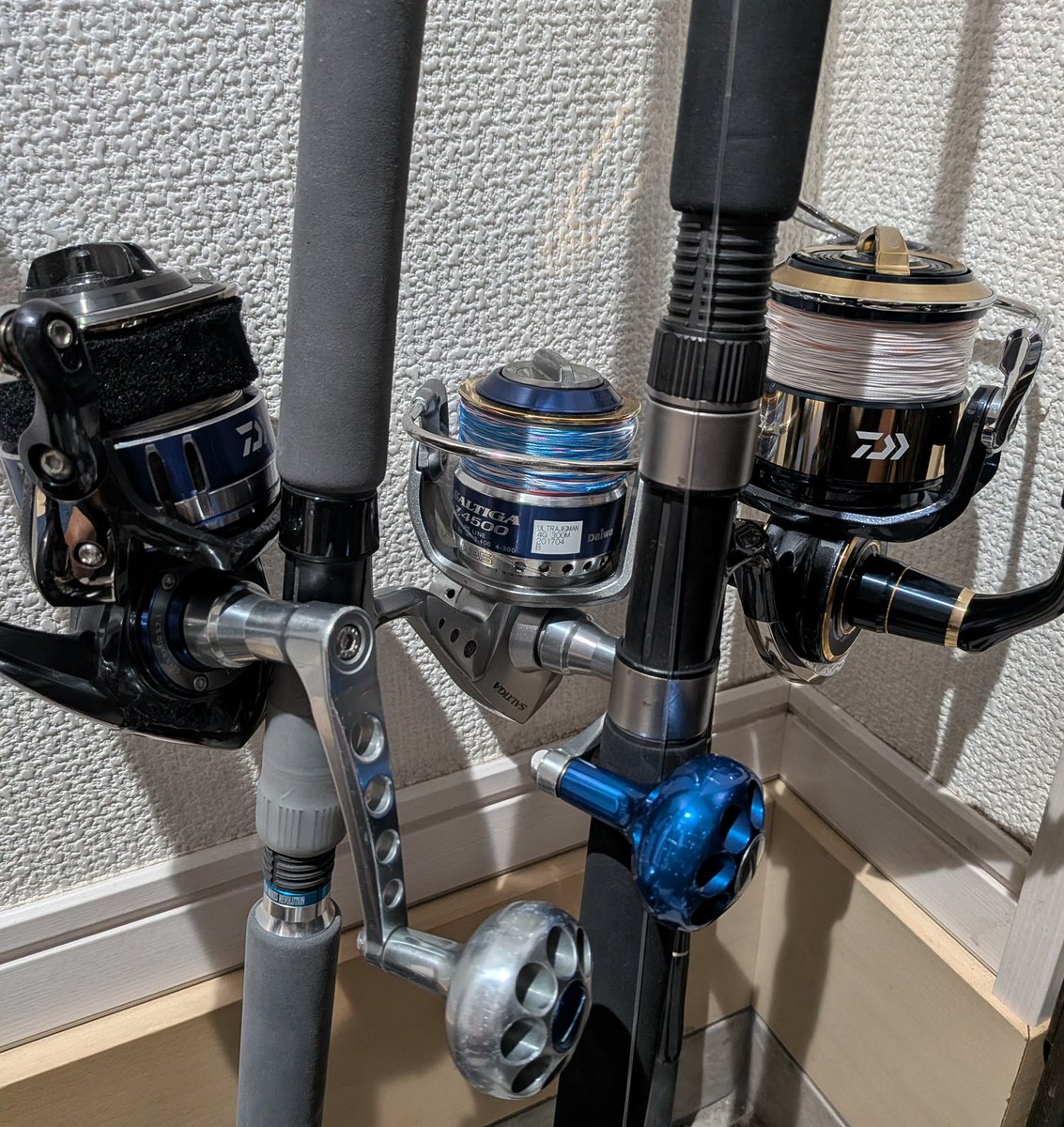 明日はキハダリベンジ😎
エビング（初）をメインにキャスティング＆ジギングタックルも準備したから上からでも下からでもかかってこい（きてください）！