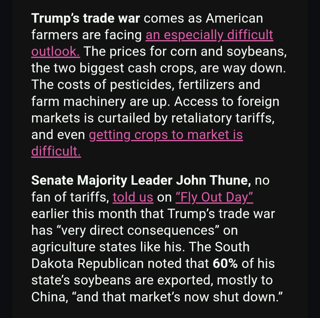 AngieLauritsen's tweet image. Not quite done with my daily morning reading, but here are some highlights so far... #TrumpShutdown #GOPTariffs
#ProtectHealthcare