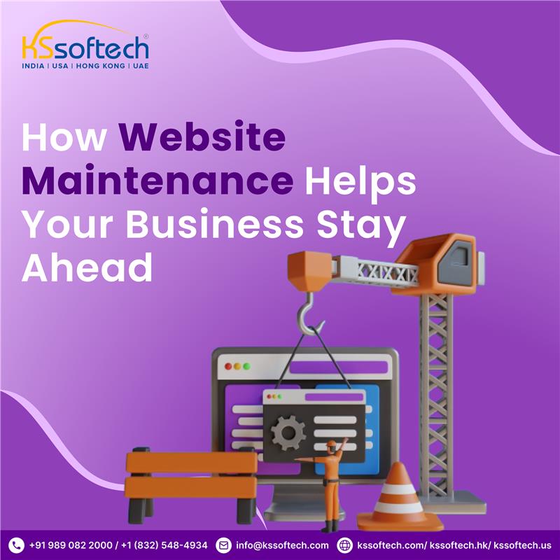 kssoftech's tweet image. Is your website helping or hurting your business? 
Regular maintenance = faster speed, better SEO, stronger security, and happier users.
Stay ahead with expert support from KS Softech.
📩 Let’s keep your site running at its best!
#WebsiteMaintenance #WebSupport #KSSoftech #SEO
