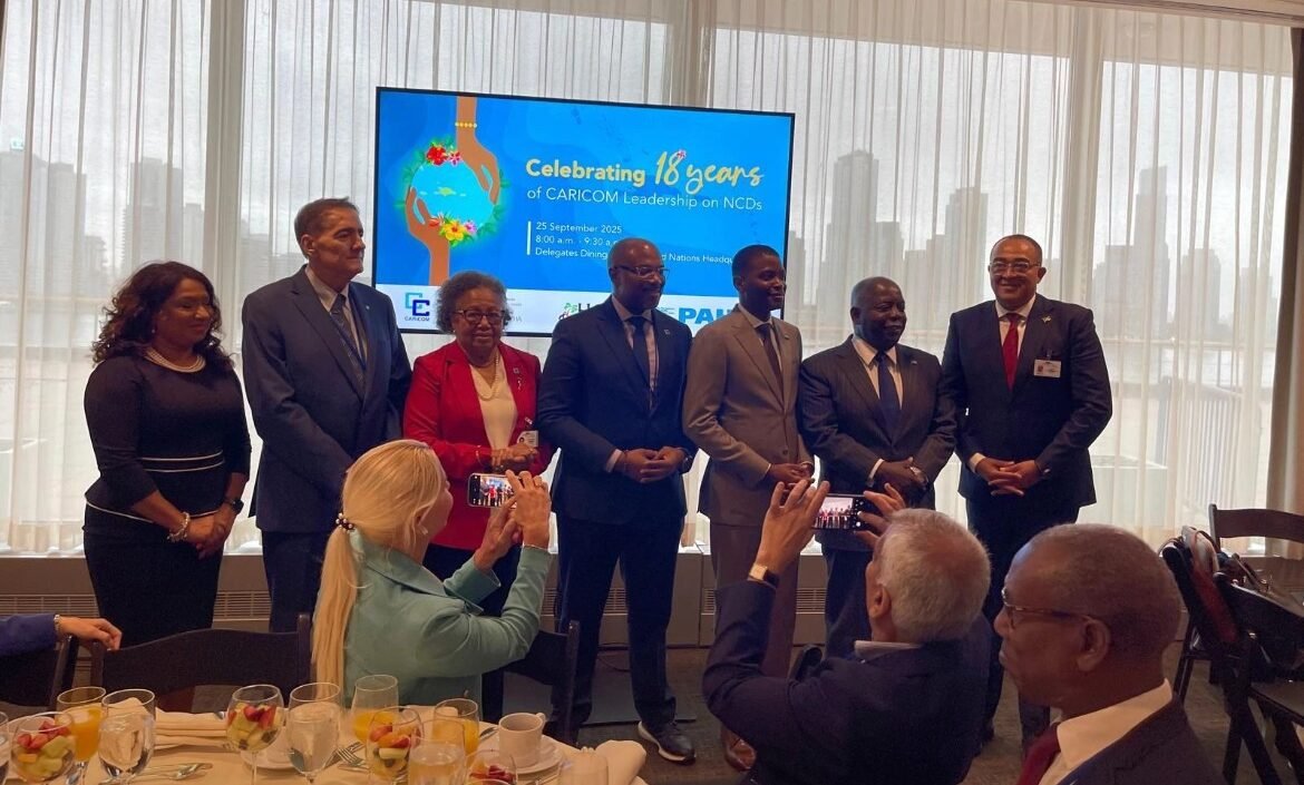 In my address to the High-Level Breakfast on Noncommunicable Diseases (NCDs) and Mental Health on the margins of #UNGA80  I highlighted #CARICOM achievements &amp; critical considerations to improve health and wellbeing in the Region.
caricom.org/caricom-calls-…