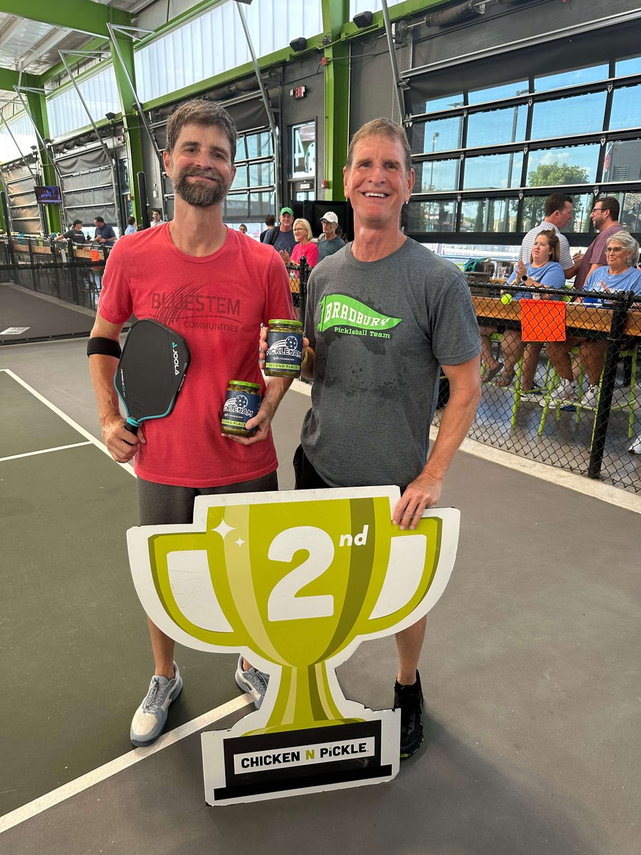 Congratulations to Bruce Weaver, CFO of The Bradbury Company, and his brother Rick for placing 2nd in the open division of the pickleball tournament at the IMA Foundation fundraiser! This event supports Simply Hygiene, a charity dedicated to restoring health, hope, and dignity.