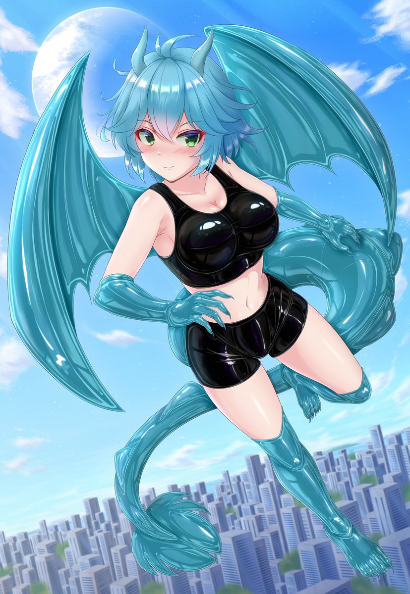 【Skeb】ラバードラゴンガール