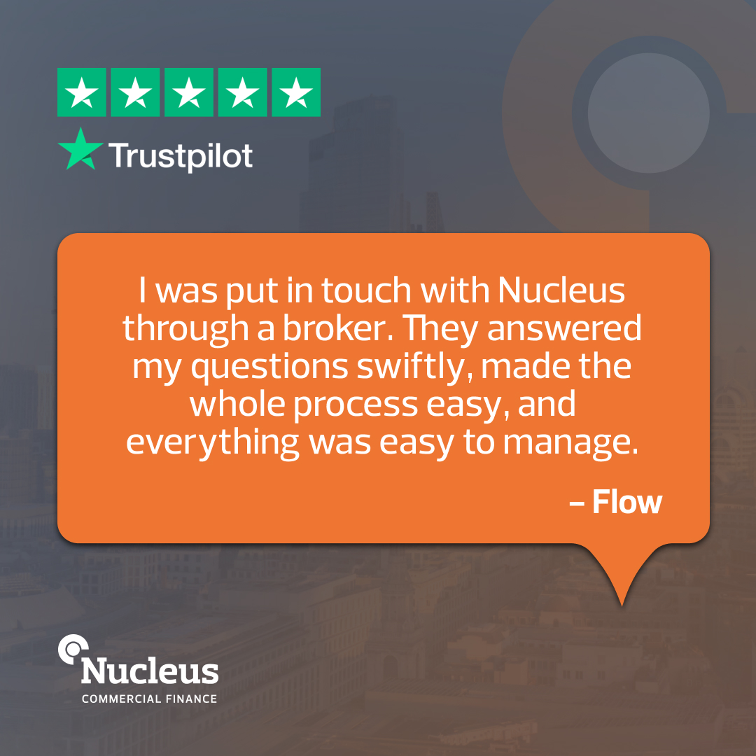 🌟 Feedback Fridays 🌟

We make business funding simple, fast &amp; stress-free - backed by a 4.8⭐ Trustpilot rating!

💬 “Nucleus answered my questions swiftly &amp; made the process easy.”

Broker or direct, we’re here to help ✨

#Trustpilot #CustomerExperience #BusinessFinance #SMEs