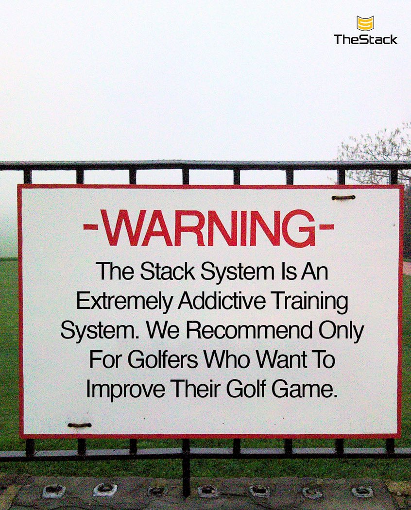TheStackSystem's tweet image. Fair warning, golfers ‼️

For five years straight (🤯) MyGolfSpy has named The Stack System the &quot;Best Training Aid&quot;

&quot;In a category long on promise and often short on results, The Stack System continues to not only deliver but get better. This isn&apos;t just a training aid anymore…