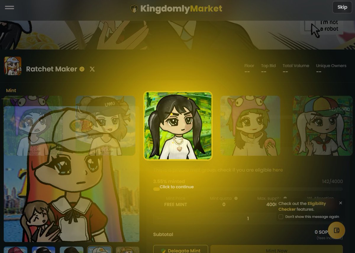 <a href="/RatchetMaker/">Ratchet Maker</a> <a href="/KingdomlyApp/">Kingdomly 🏰</a> @sophon LFG