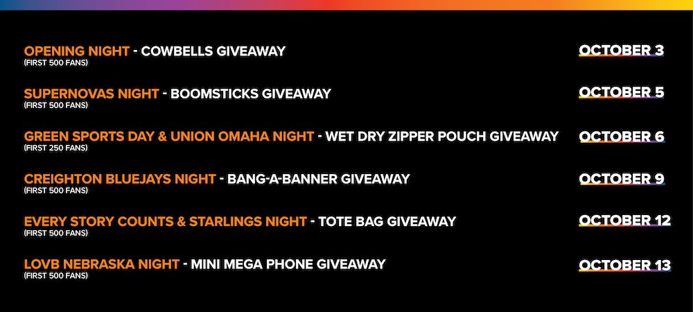 🏐 ONE WEEK AWAY 🏐
AU Pro Volleyball Championship starts in 1️⃣ week. Check out the promotions &amp; theme nights and get your tickets today to be in on the action!

🎟️ tinyurl.com/AUOmaha
✨auprosports.com/volleyball/pro…