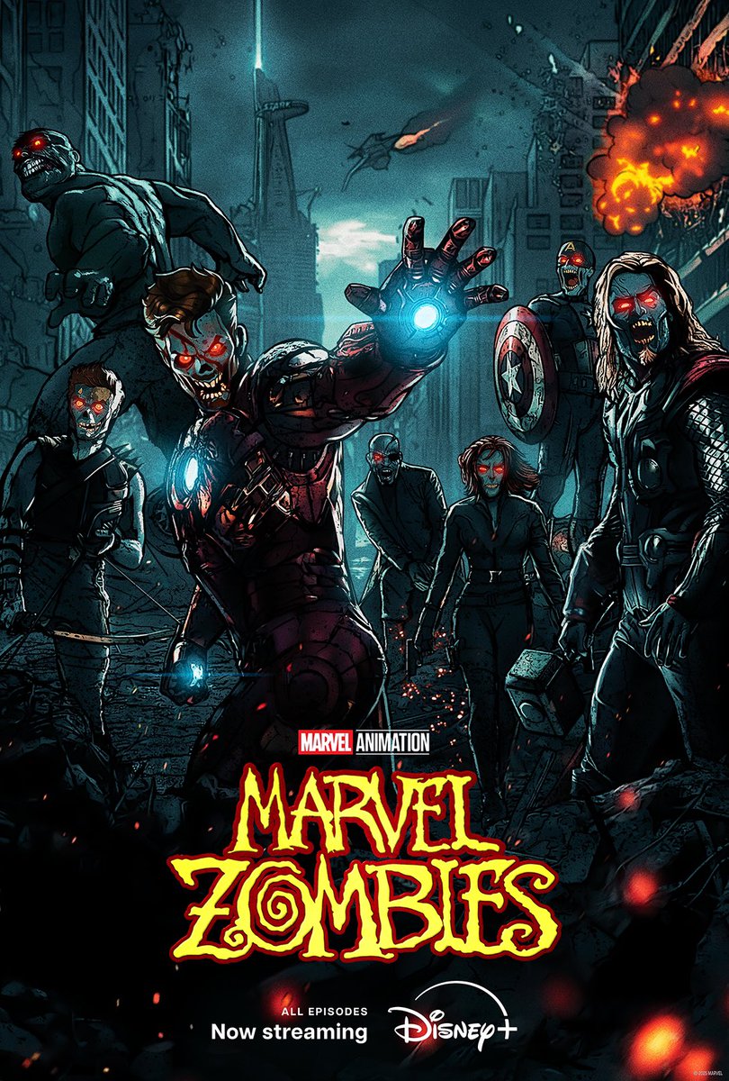 ‘Avengers’-themed poster for ‘MARVEL ZOMBIES’

Read our review: bit.ly/DFZombies