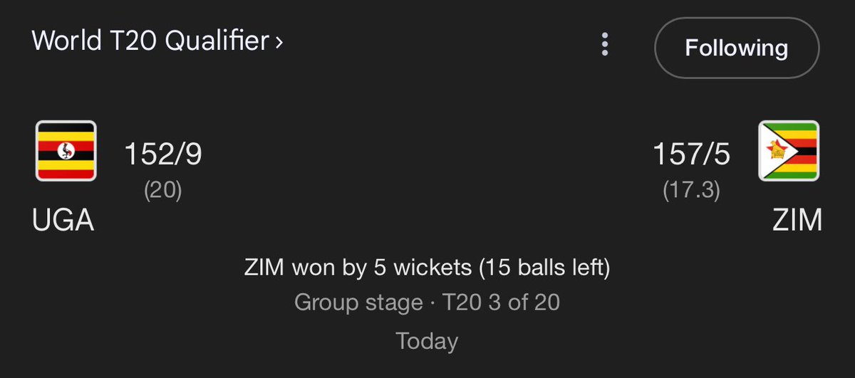 DOMINANT!!! This is how you deal with smaller cricketing nations. We have been doing this for a long time-it has to show!!!
