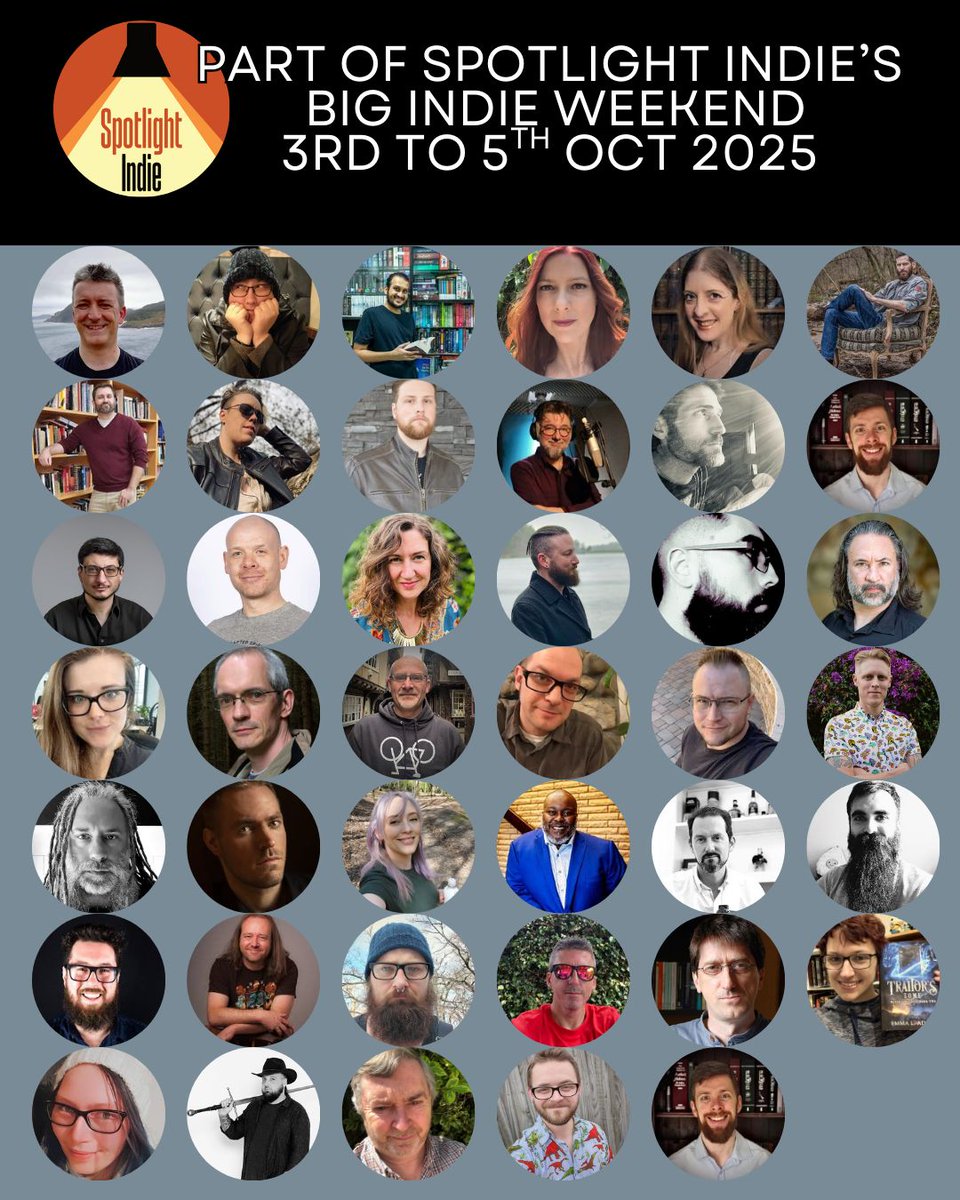 SpotlightIndie_'s tweet image. It's only a week to go until our Big Indie Weekend with it's mix of live and prerecorded panels, workshops and giveaways, and to celebrate we're posting up part four of our Meet the Speakers series of posts! #writingcommunit #BookSky #indieauthors #authorevent