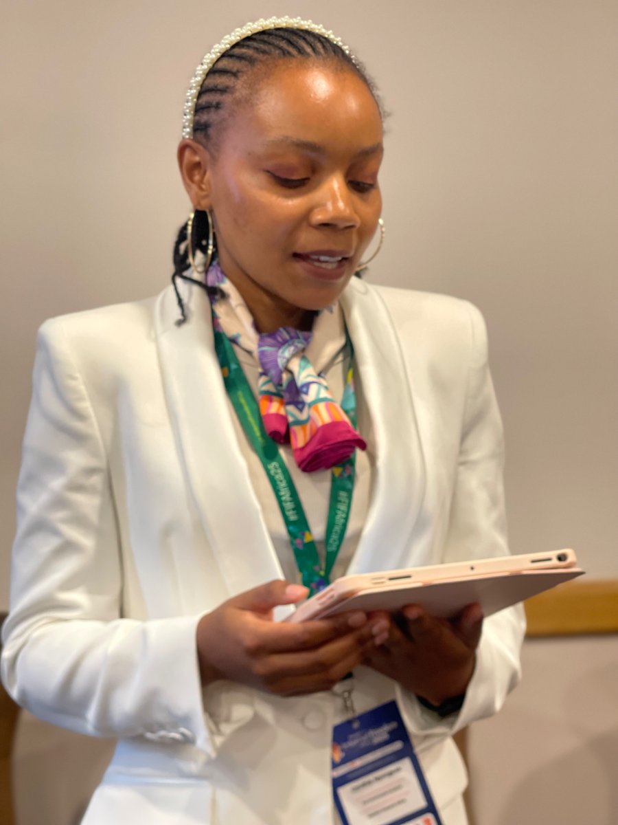 CNafulaNyongesa's tweet image. At #FIFAAfrica25 where I delivered a lightning talk on digital storytelling and the balance between human rights and democracy. Sharing lessons learned from running a digital platform, communication, advocacy, journalism and law. Thanks to everyone who came. 🎤 @cipesaug