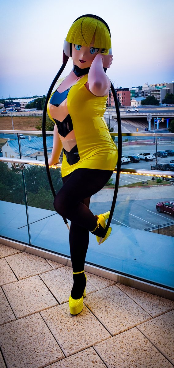 Step out in style this weekend~ channel Elesa’s electric aura and light up the room! ✨😍⚡️

🎭<a href="/goukaou/">Goukaou kigurumi studio</a>

#goukaou #キグルミ #コスプレ #kigurumi #cosplay #cute #costume #latex #pokemon #weekend #WeekendVibes #fashion